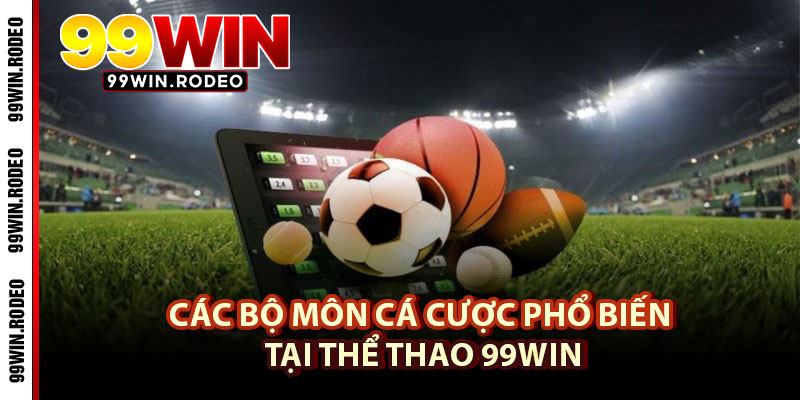 Thể Thao 99WIN – Trải Nghiệm Cá Cược Đỉnh Cao Trên Mọi Thiết Bị 4 Các Bộ Môn Cá Cược Phổ Biến Tại Thể Thao 99WIN