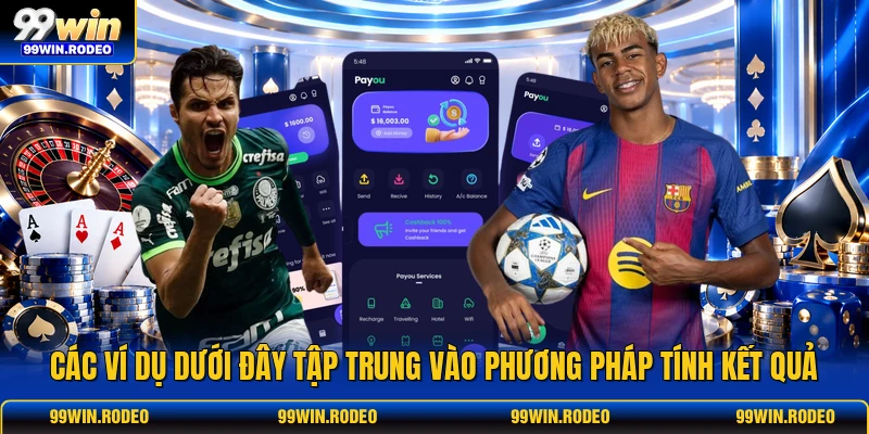 Các ví dụ dưới đây tập trung vào phương pháp tính kết quả Các ví dụ dưới đây tập trung vào phương pháp tính kết quả