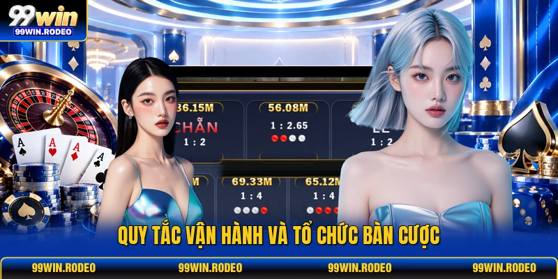 Quy tắc vận hành và tổ chức bàn cược