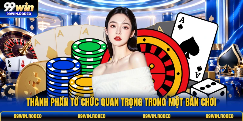Thành phần tổ chức quan trọng trong một bàn chơi