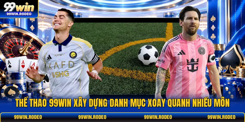 Thể thao 99WIN xây dựng danh mục xoay quanh nhiều môn